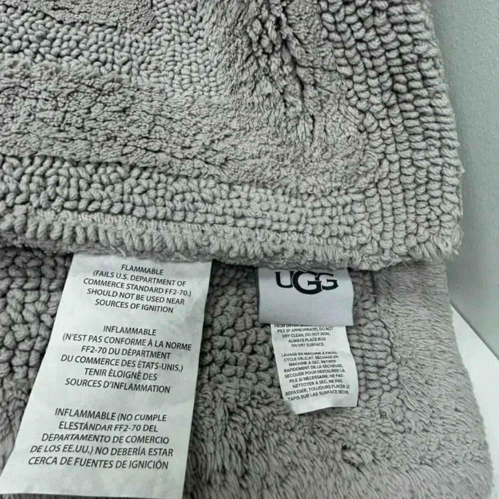 Ugg Emma Bath Rug Mat Reversible - Picture 2 of 7